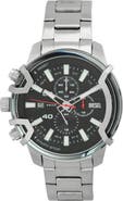 DIESEL® Griffed Chronograph Bracelet Watch, 48mm