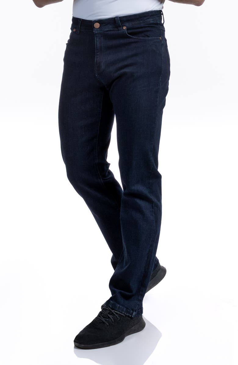 Barbell Apparel Relaxed Athletic Fit Jeans, Alternate, color, 