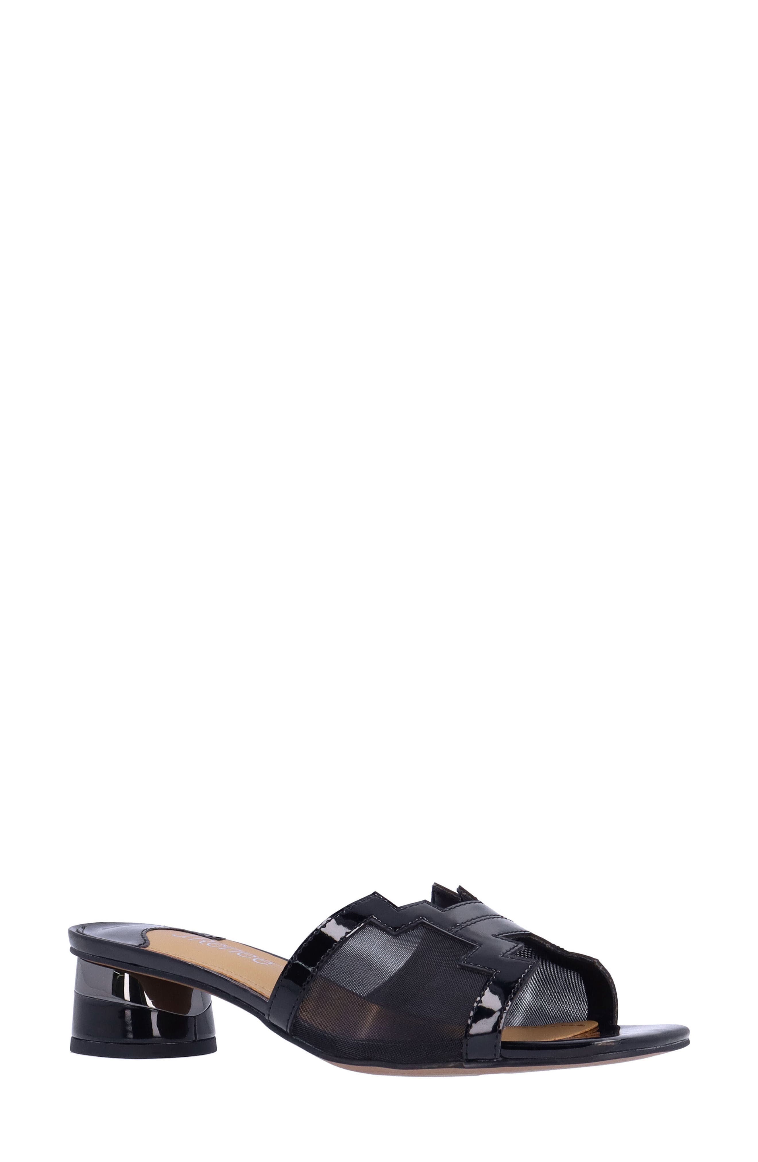 J. Reneé Amorra Slide Sandal, Main, color, Black