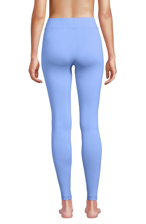 Lands' End Baselayer Cozy Thermaskin Pants In Blue