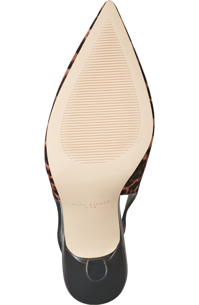 Marc Fisher LTD Esther Slingback Pointed Toe Pump, Alternate, color, Medium Natural