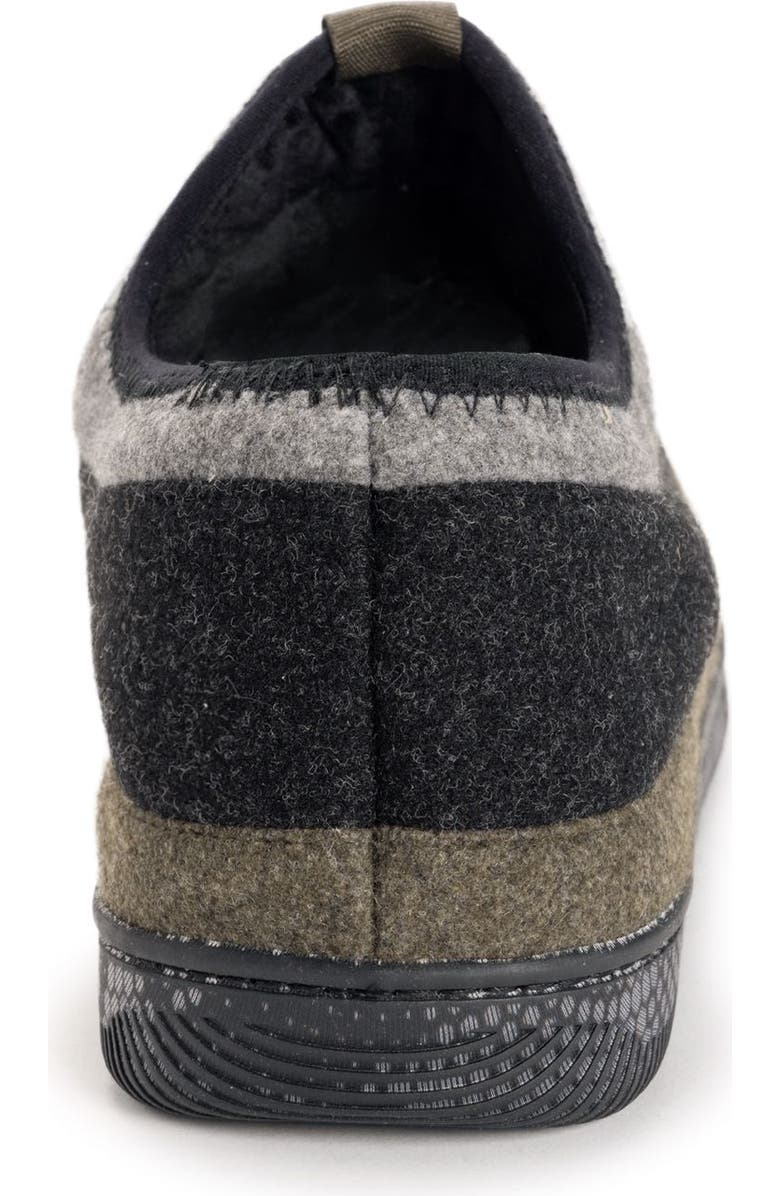 MUK LUKS Bennett Full Foot Slip on Slipper, Alternate, color, Black