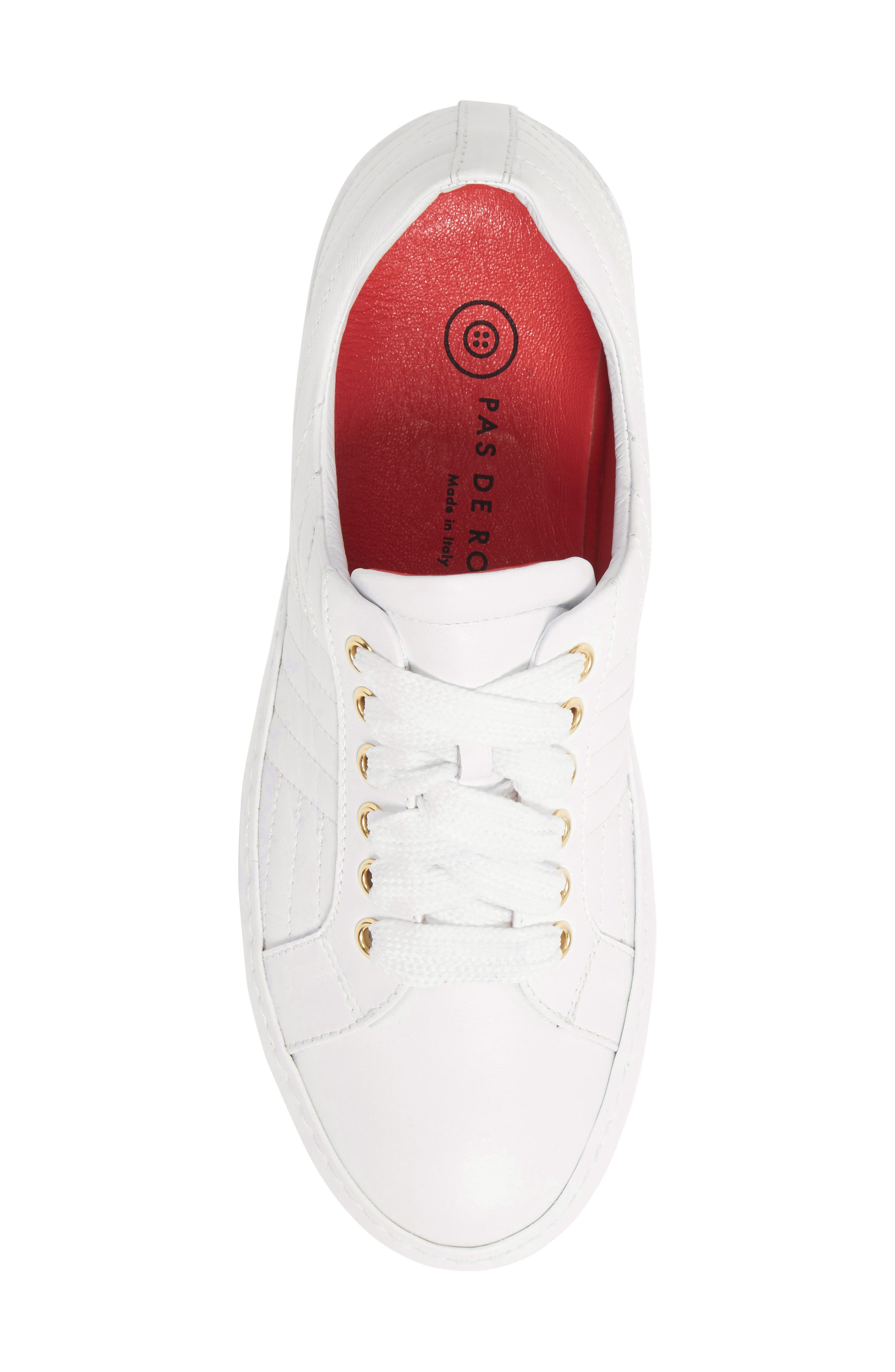Pas de Rouge Zeila Sneaker, Alternate, color, 