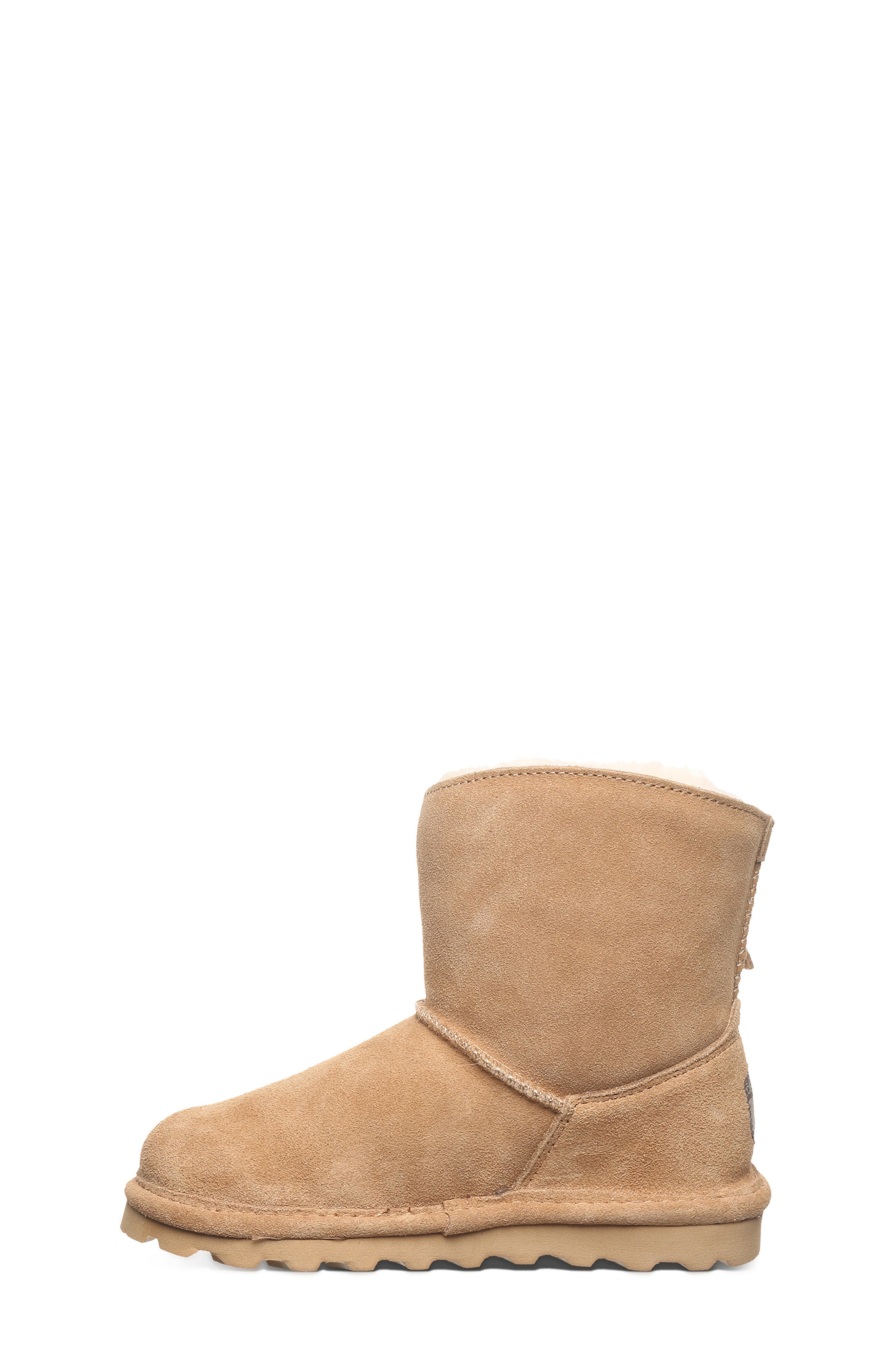 BEARPAW Kids' Isabelle Faux Shearling Lined Boot, Alternate, color, Iced Coffee