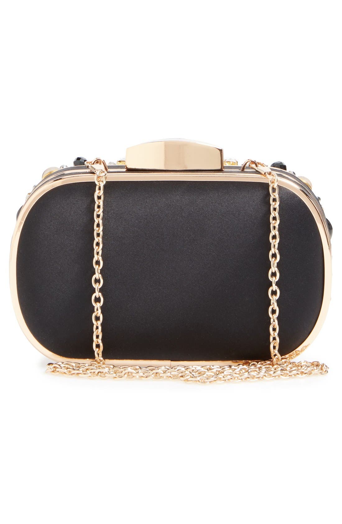 ZZDNU Natasha Couture Natasha Couture Embellished Box Clutch, Alternate, color, 