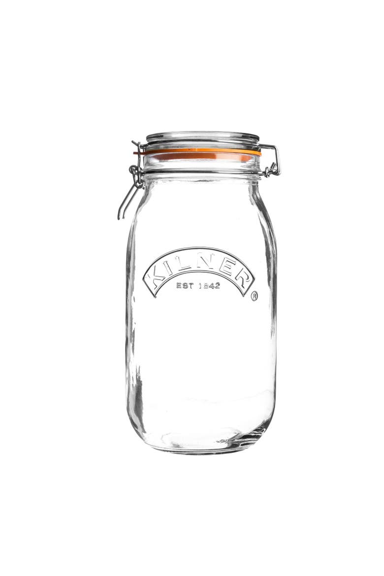 Round Clip Top Jar for Canning and Food Storage, Main, color, 11.2 in