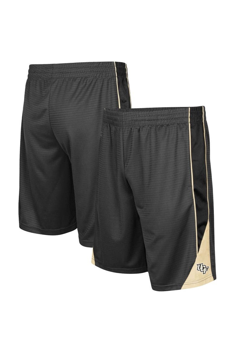 Men's Colosseum Charcoal UCF Knights Turnover Shorts, Main, color, Charcoal
