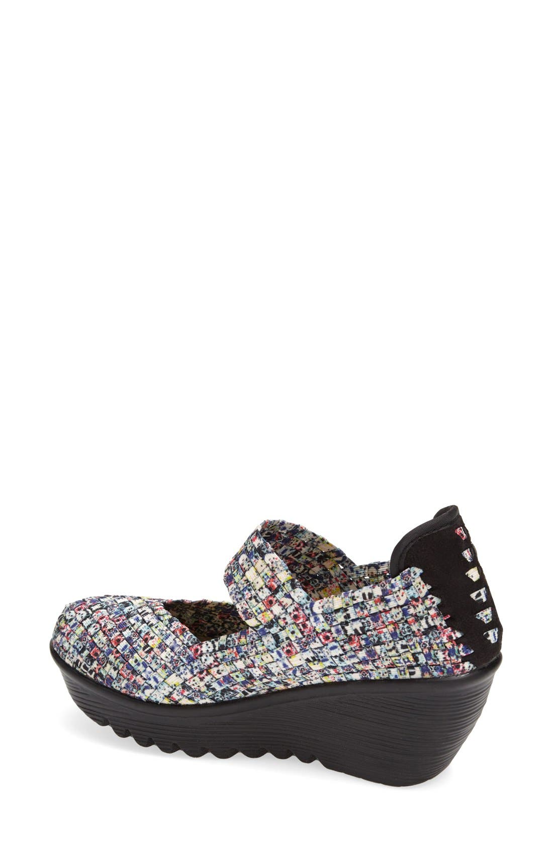 'Lulia' Wedge, Alternate, color, SPLASH