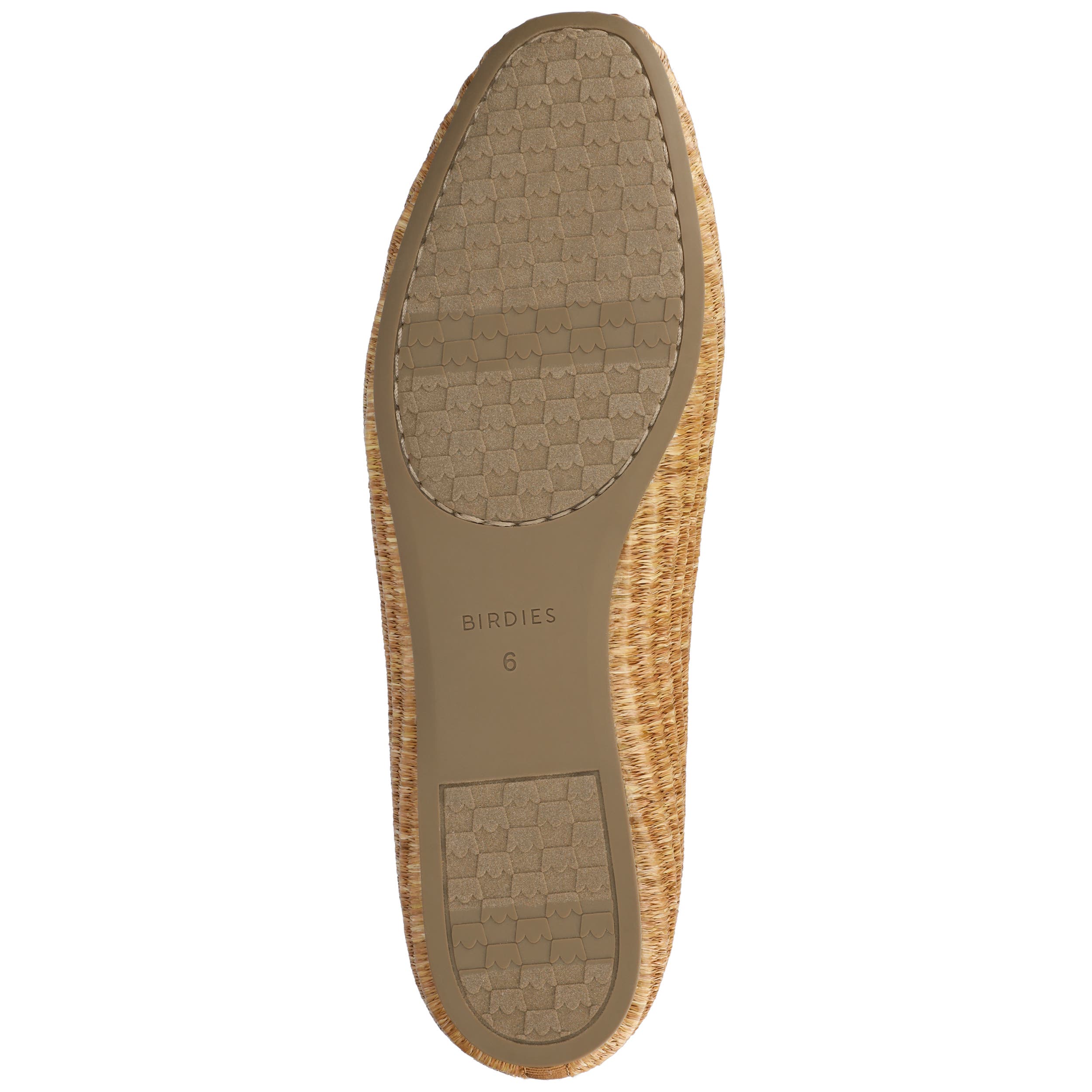 Birdies The Songbird Flat, Alternate, color, Tan Raffia