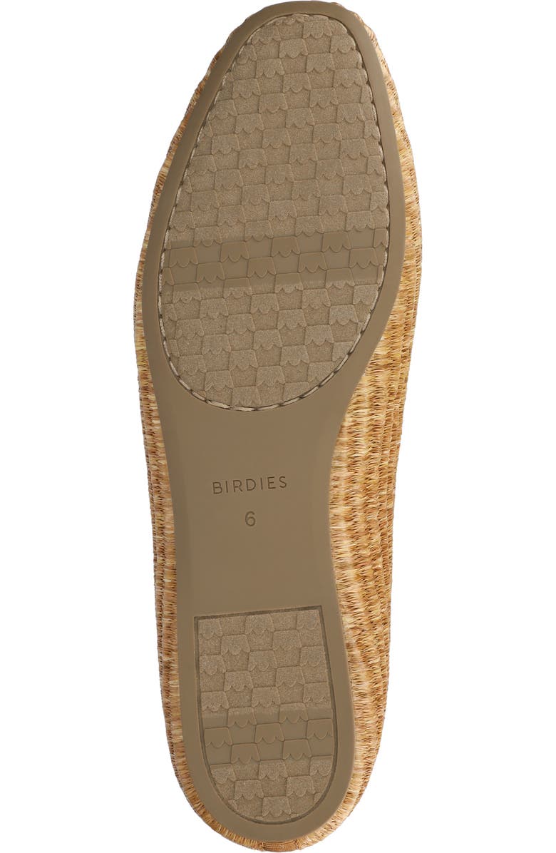 Birdies The Songbird Flat, Alternate, color, Tan Raffia