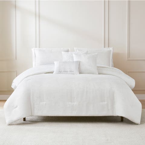 Lena Textured Comforter Set