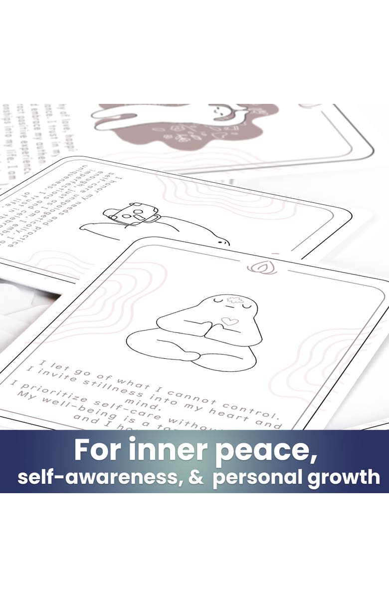 Quokka Affirmation, Mindfulness and Meditation Card Set, Alternate, color, Meditation