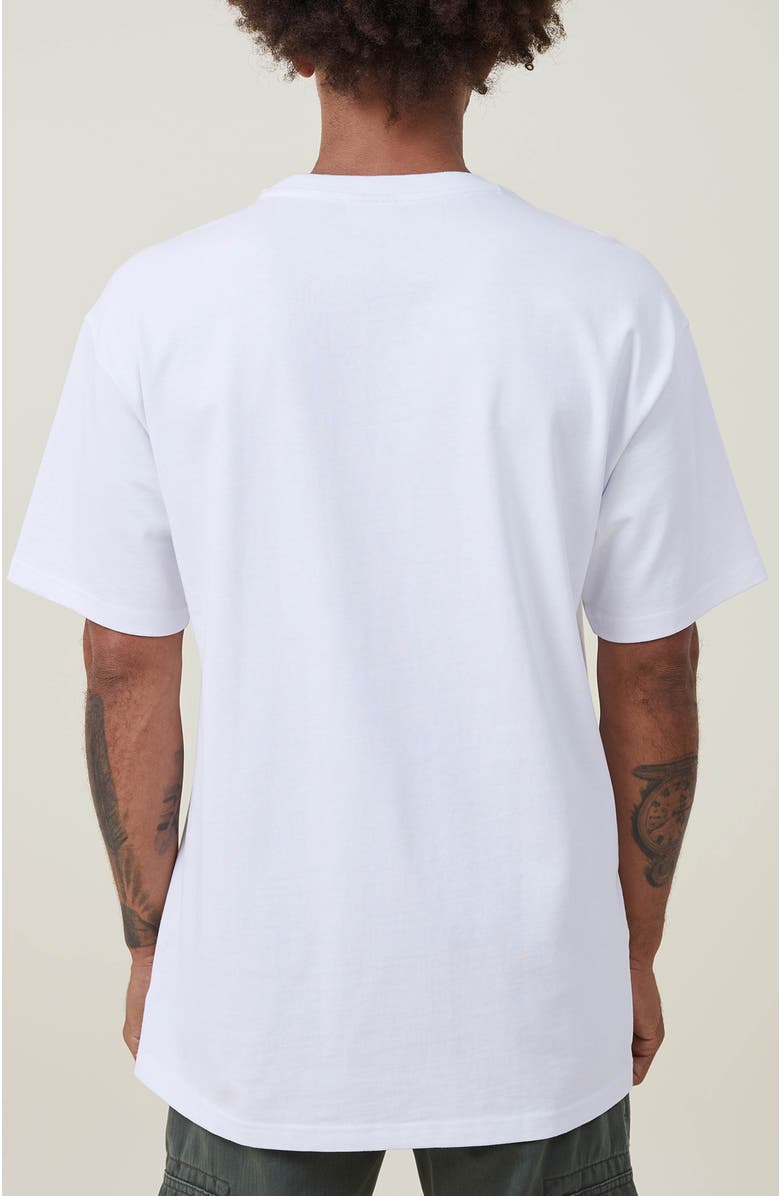 Cotton On Men's Box Fit Plain T-Shirt, Alternate, color, White