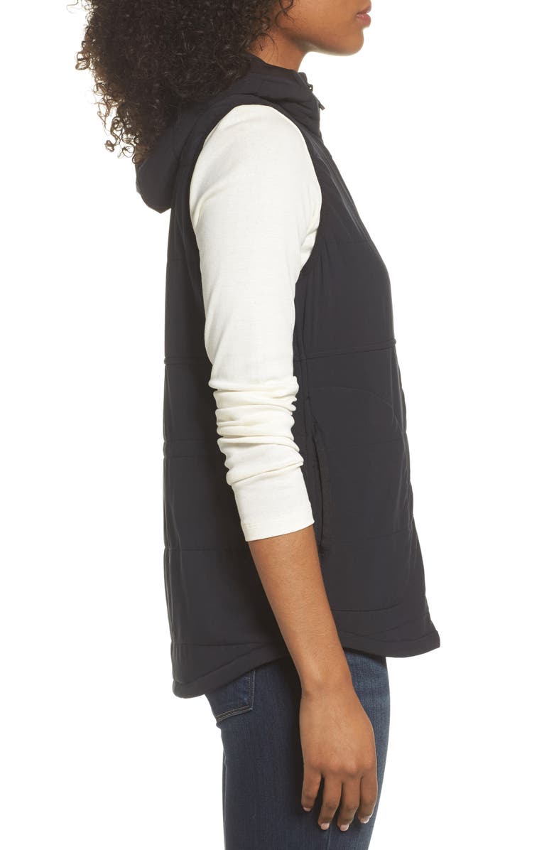 The North Face Mountain Sweatshirt Insulated Hooded Vest, Alternate, color,
