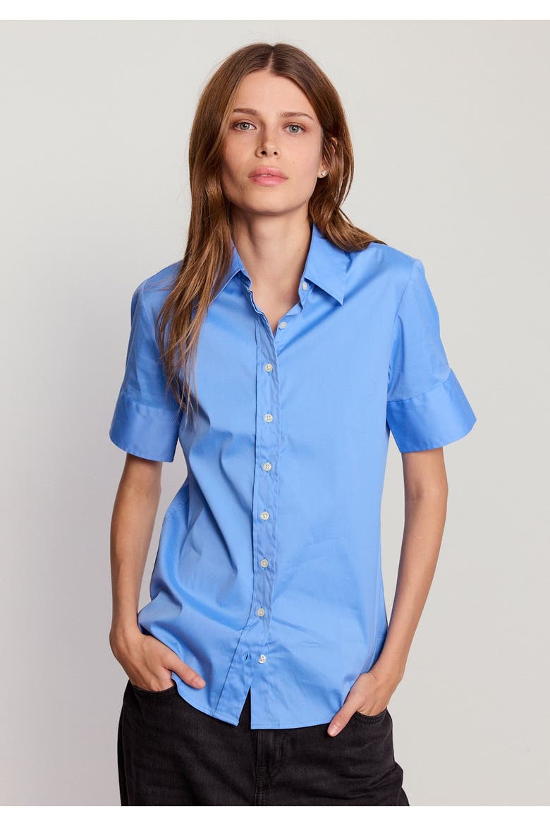 The Short Sleeve Shirt, Alternate, color, French Blue