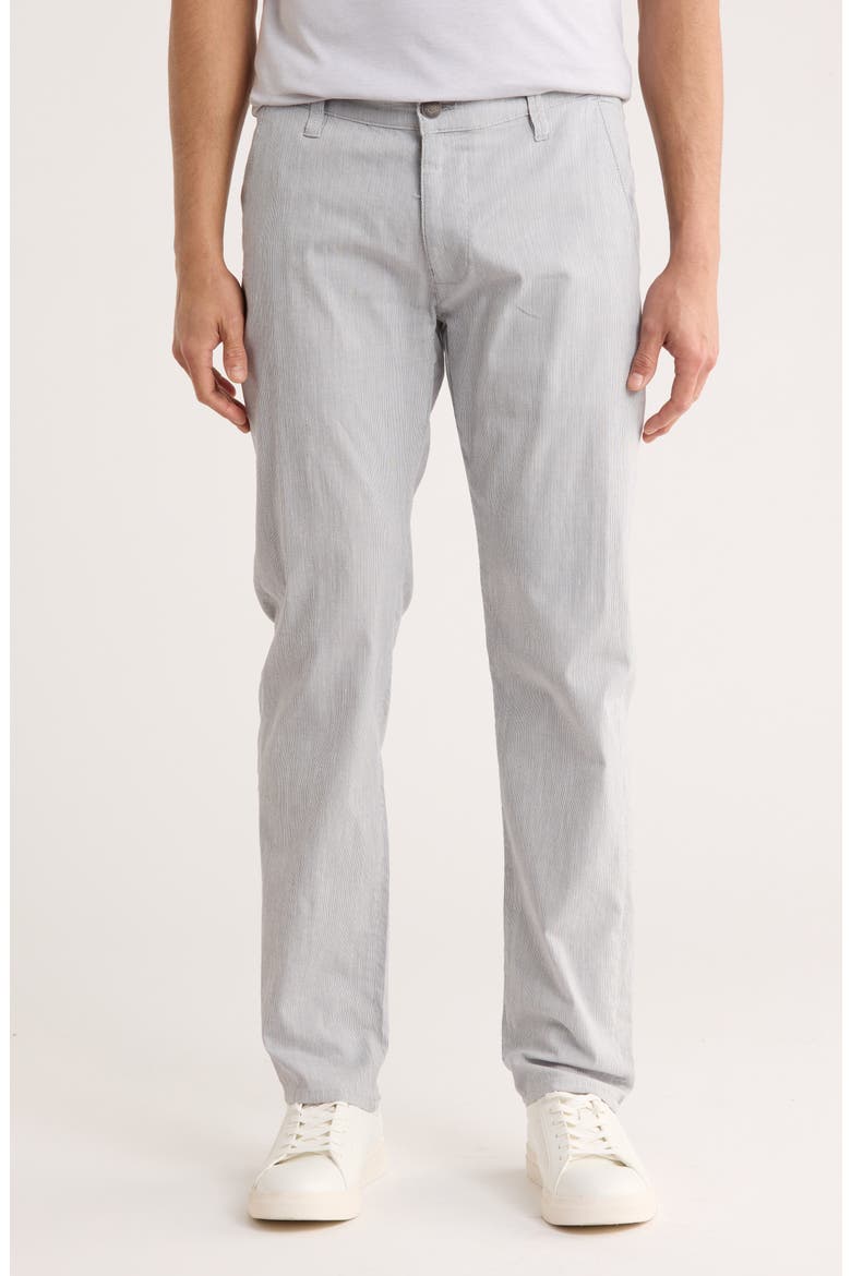 Milton Slim Fit Twill Chinos, Main, color, GREY