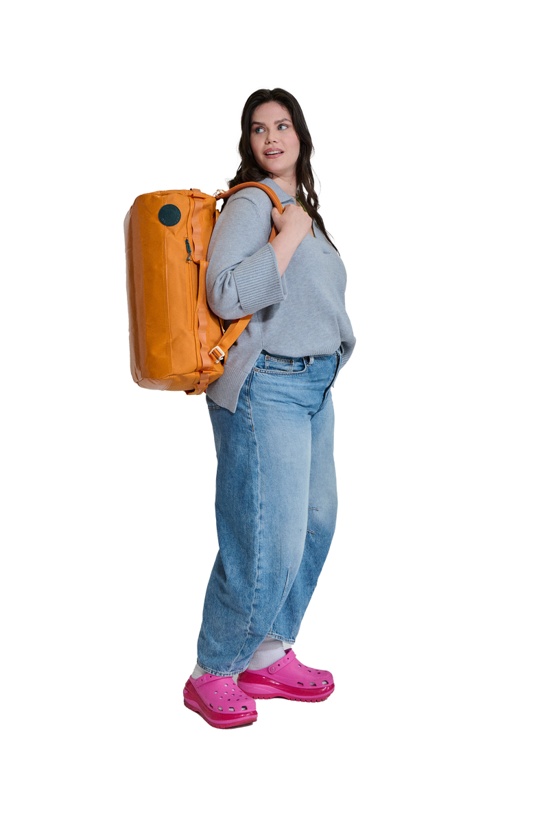 Baboon to the Moon Go-Bag Duffle Small 40L, Alternate, color, Caramel