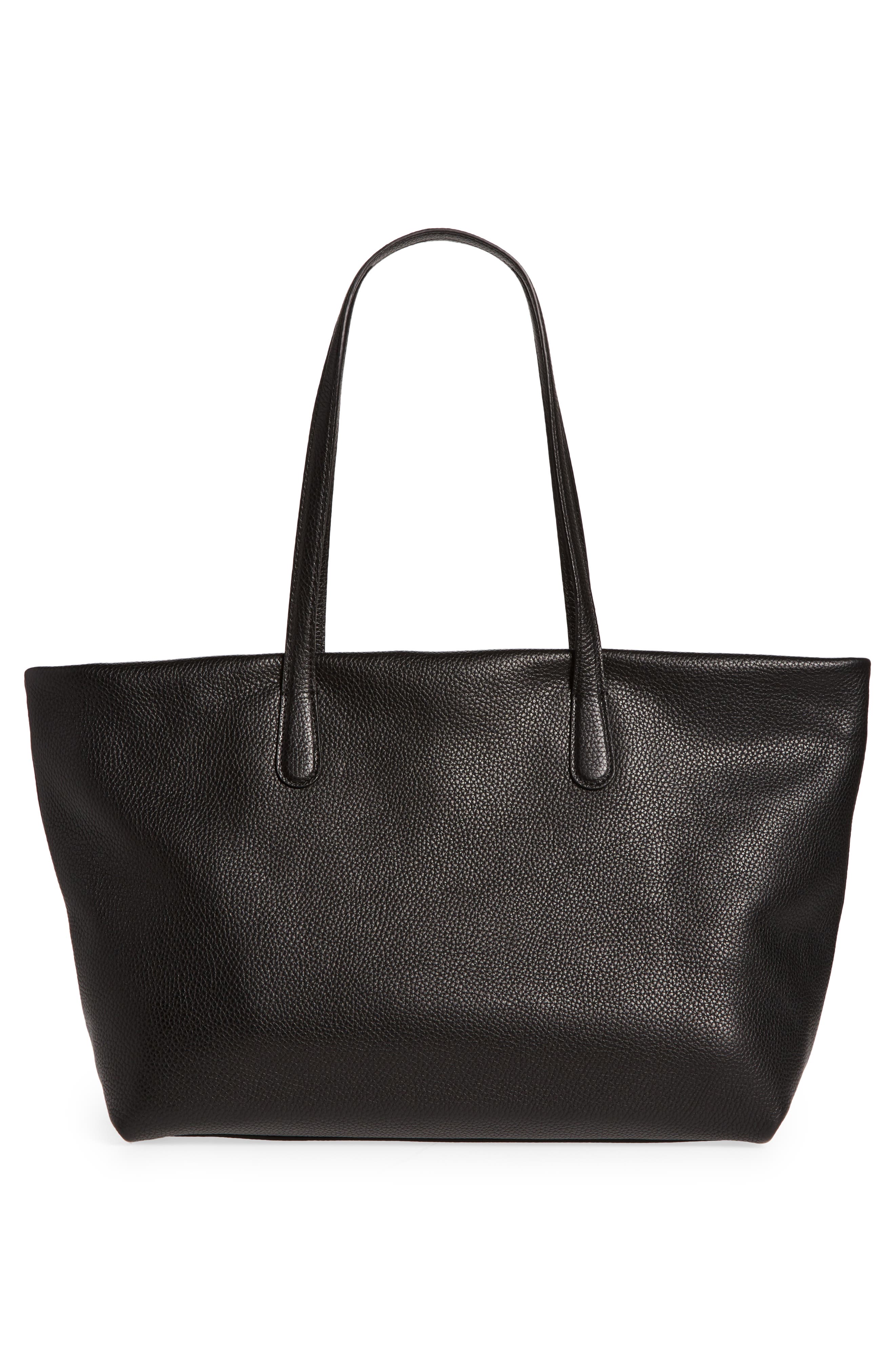 Mansur Gavriel Everyday Leather Zip Tote, Alternate, color, 