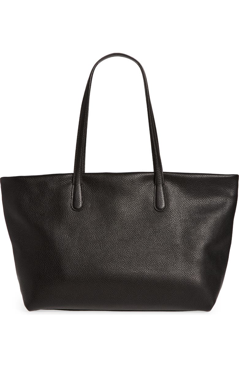Mansur Gavriel Everyday Leather Zip Tote, Alternate, color,