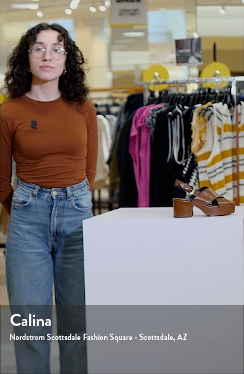 Marlene Slingback Platform Sandal, sales video thumbnail