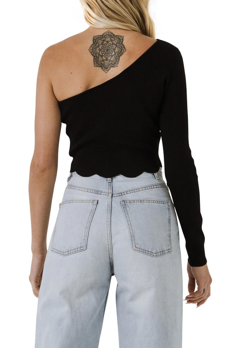 Endless Rose One-Shoulder Top, Alternate, color, 