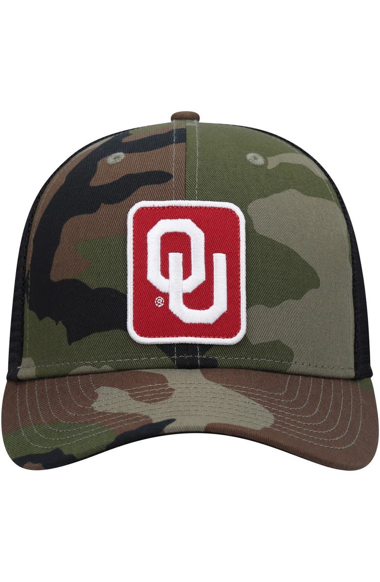 Nike Men's Nike Camo/Black Oklahoma Sooners Classic99 Trucker Snapback Hat, Alternate, color,
