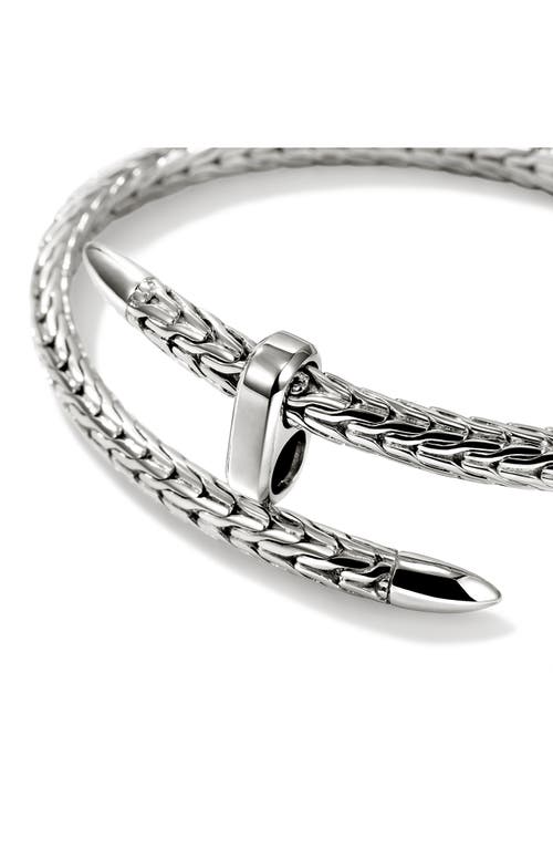 John Hardy Spear Flex Cuff Bracelet In Sterling Silver