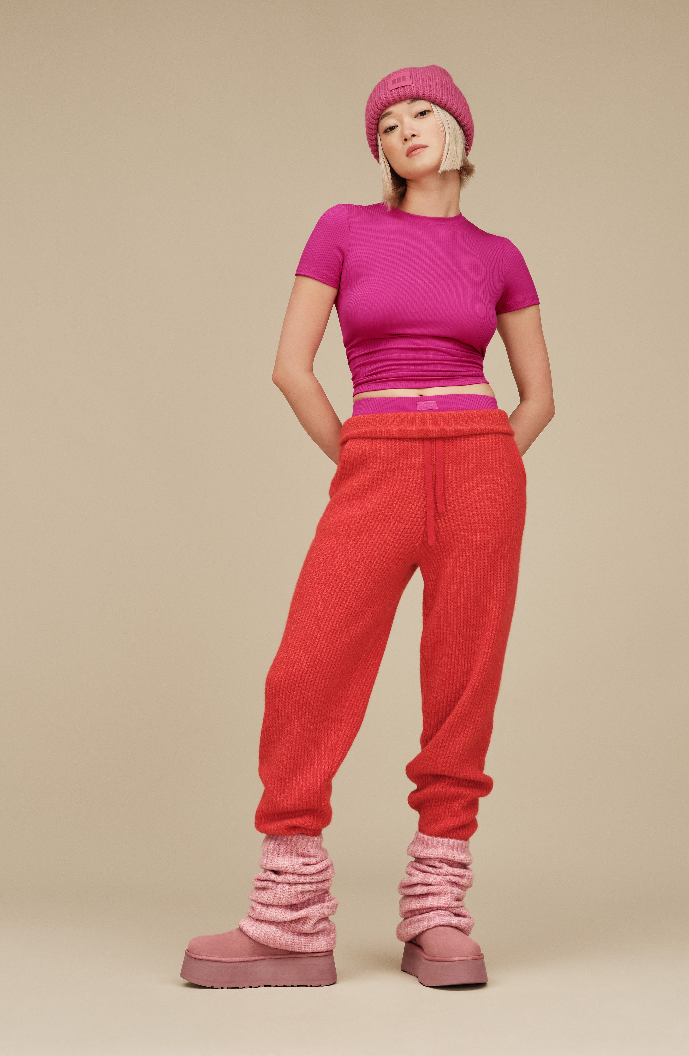 UGG<sup>®</sup> Classic Mini Dipper Legwarmer Boot, Alternate, color, 