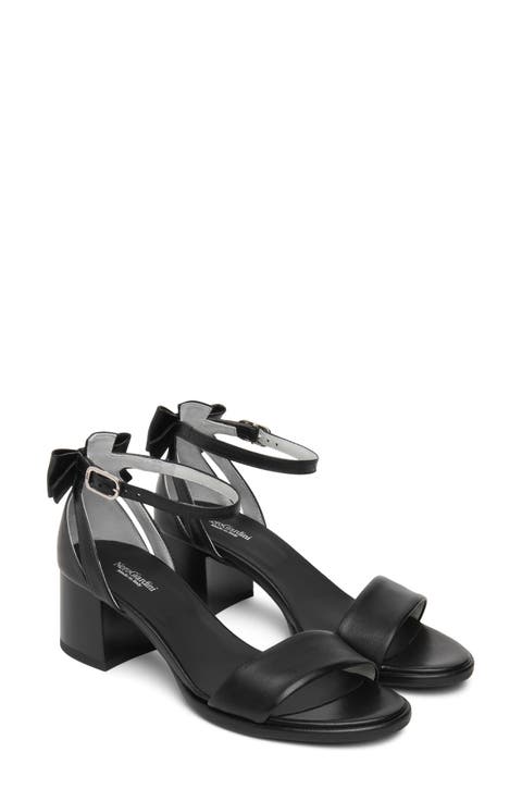 Ankle Strap Block Heel Sandal (Women)