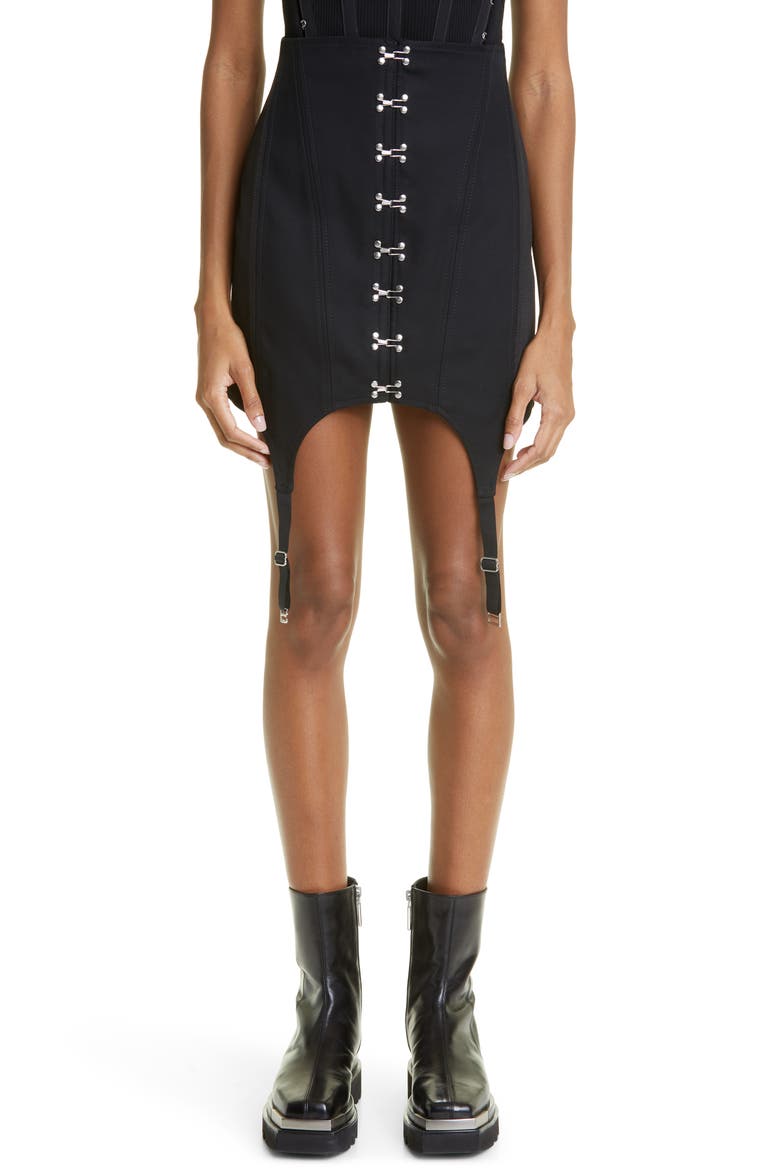 Dion Lee High Waist Corset Front Garter Organic Stretch Cotton ...