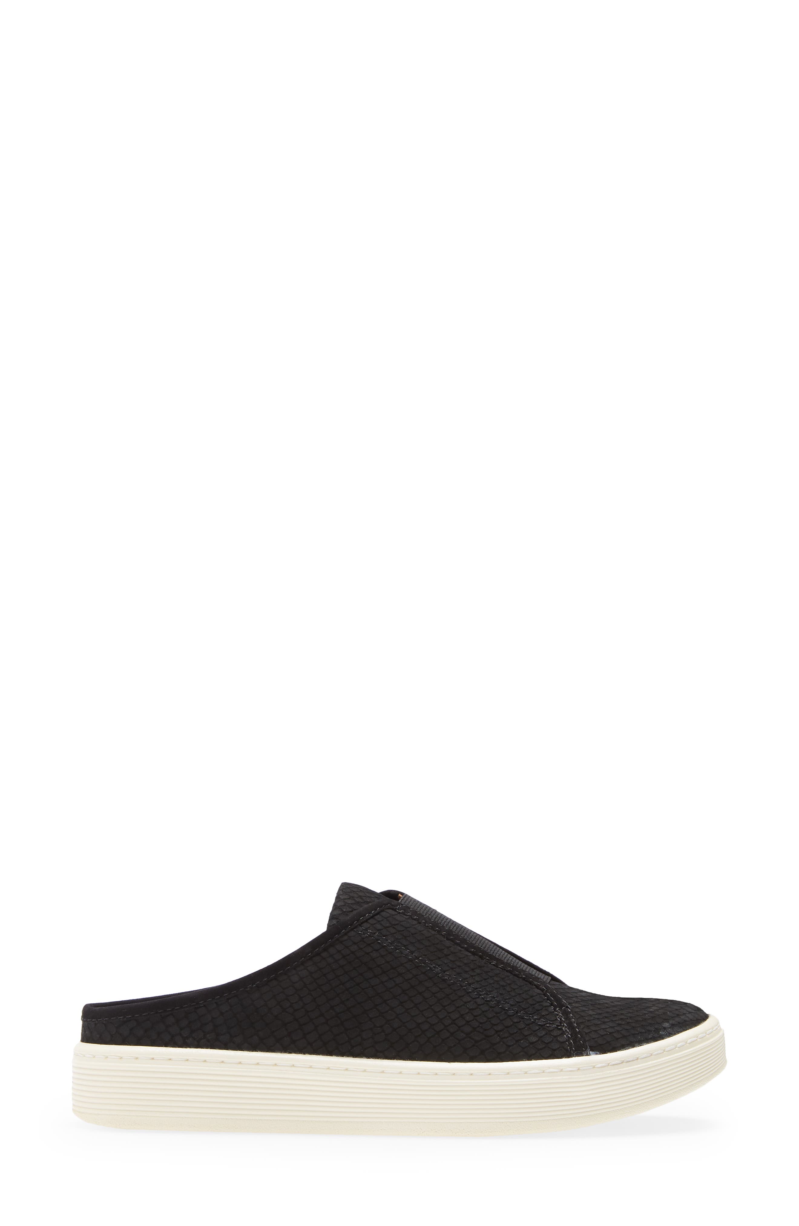 Söfft Beekon Snake Embossed Sneaker Mule, Alternate, color, 