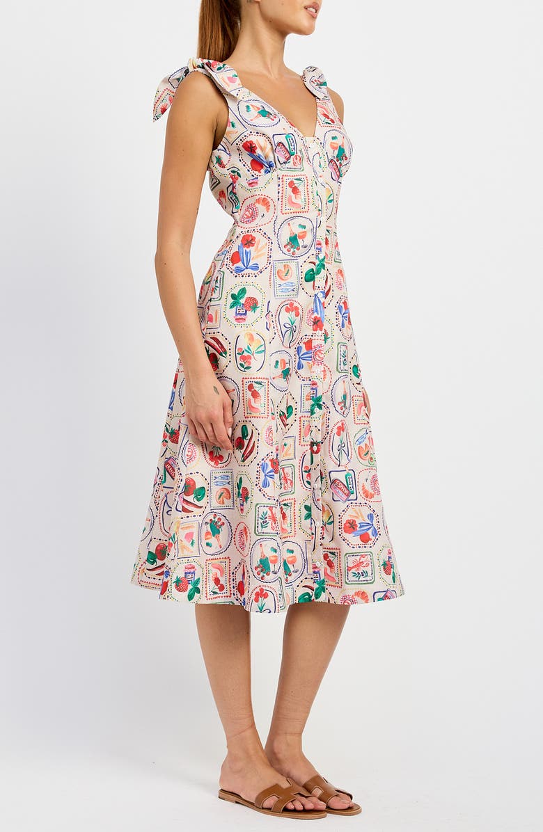 En Saison Nayeli Midi Sundress, Alternate, color, 