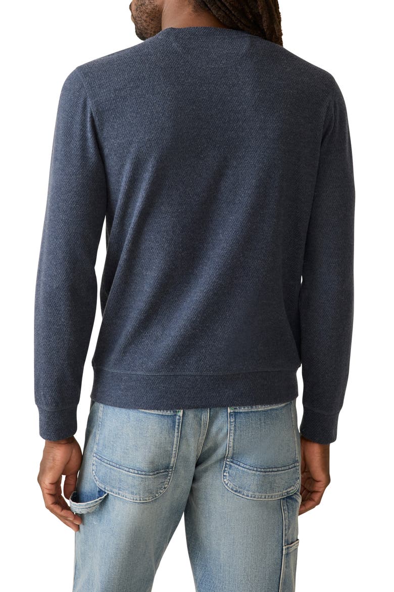 Legend Surf Stripe Crewneck Sweatshirt, Alternate, color, BRIGHTON NAVY SURF STRIPE