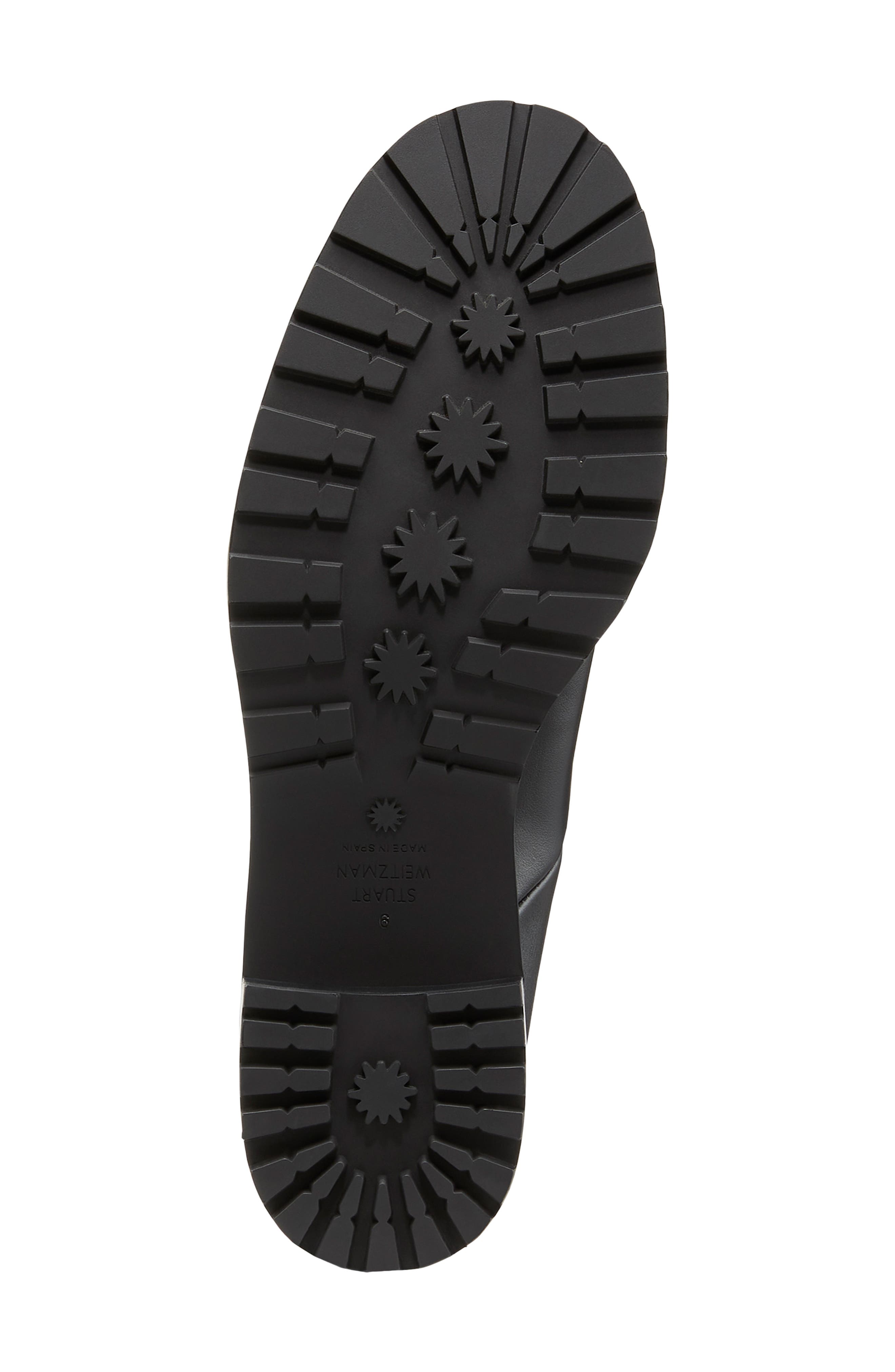 Kolbie Combat Boot, Alternate, color, BLACK/SILVER
