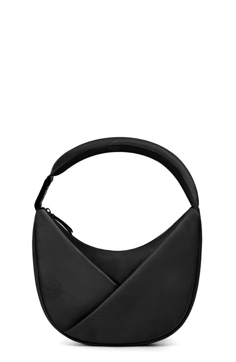 Origami Crescent Handbag Crossbody Bag For Women