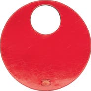 Frances Valentine Juno Round Crinkled Leather Crossbody Bag