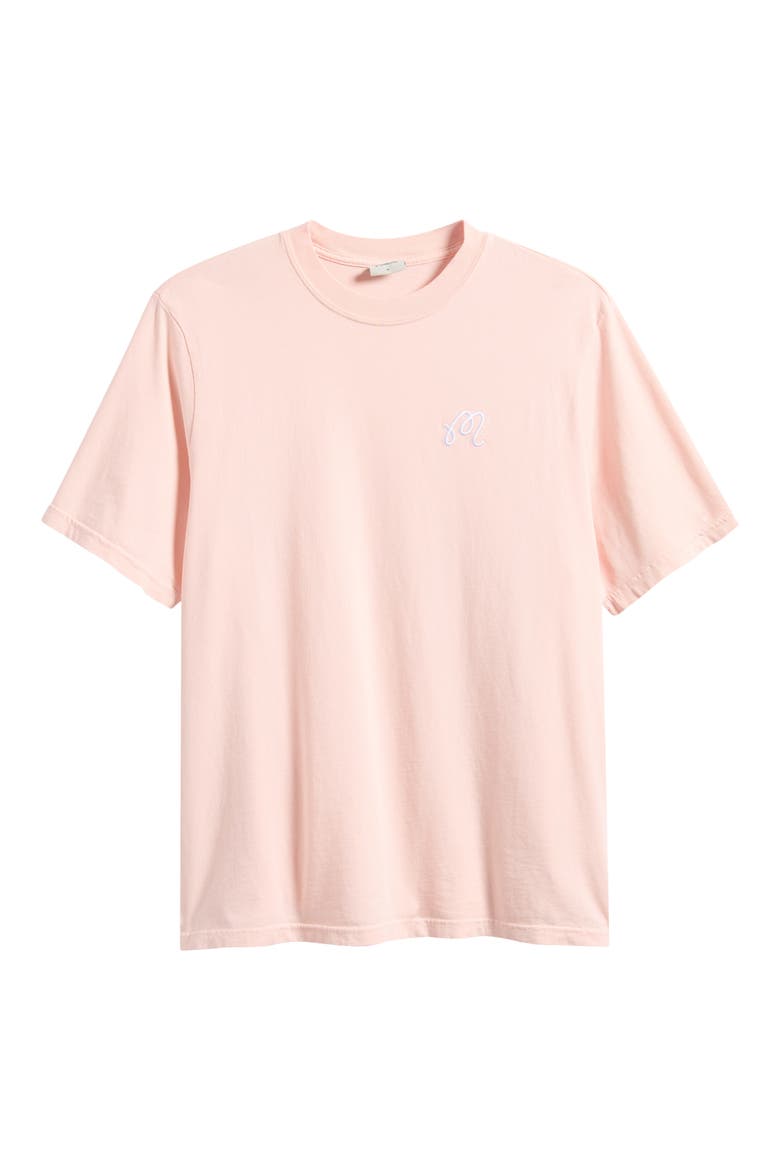 Bermuda Playa Graphic Cotton T-Shirt, Main, color, ROSY TOUCH