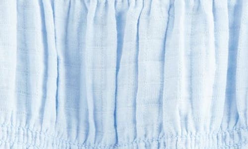 Nordstrom Kids' Smocked Sleeveless Cotton Top In Blue Windsurfer