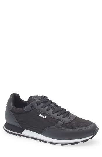 Hugo Boss Boss Parkour Runn Sneaker In Black