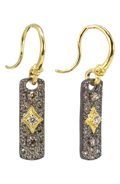 Crivelle Diamond Drop Earrings