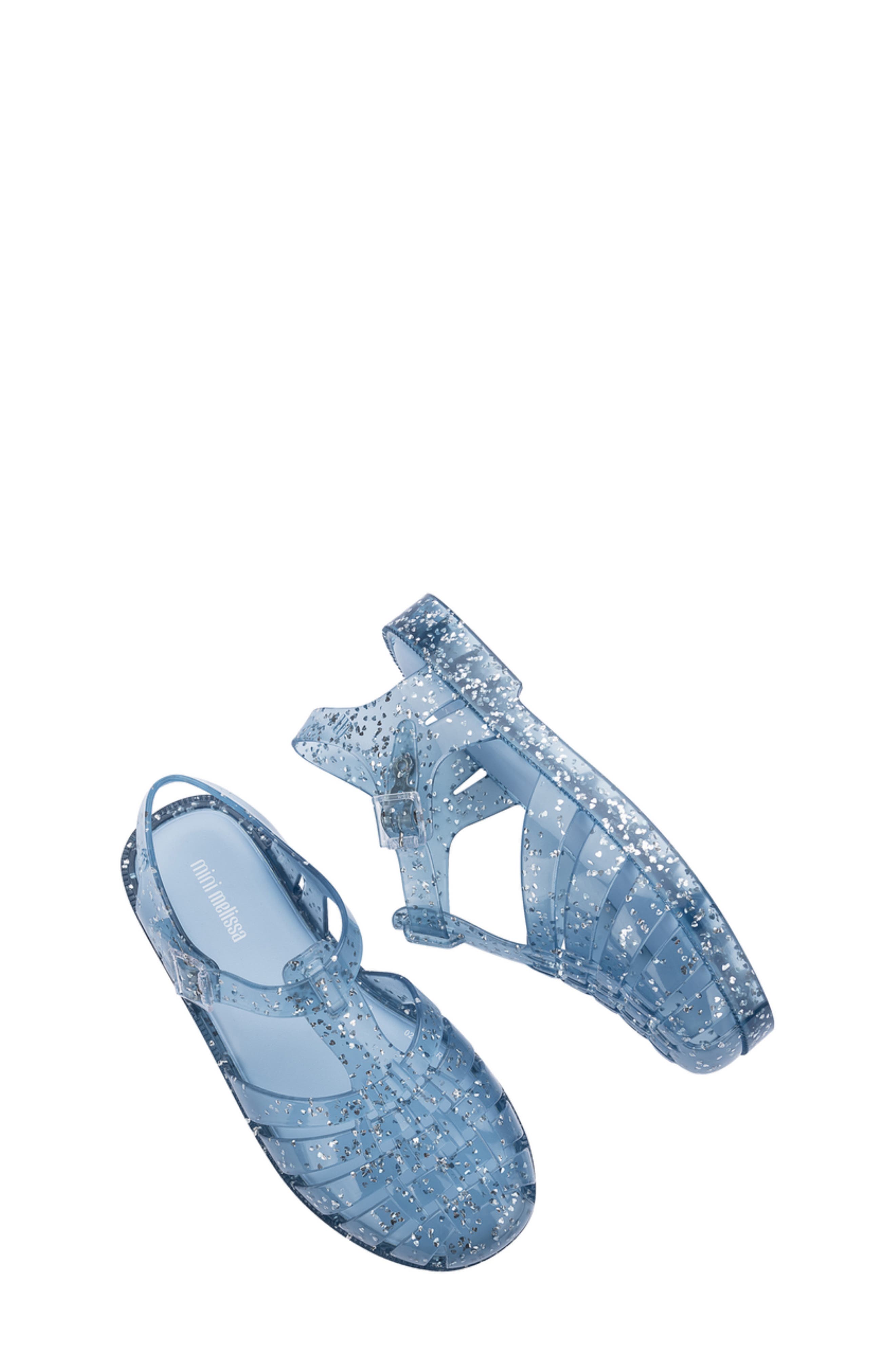 Mini Melissa Kids' Possession Glitter Fisherman Sandal, Alternate, color, 