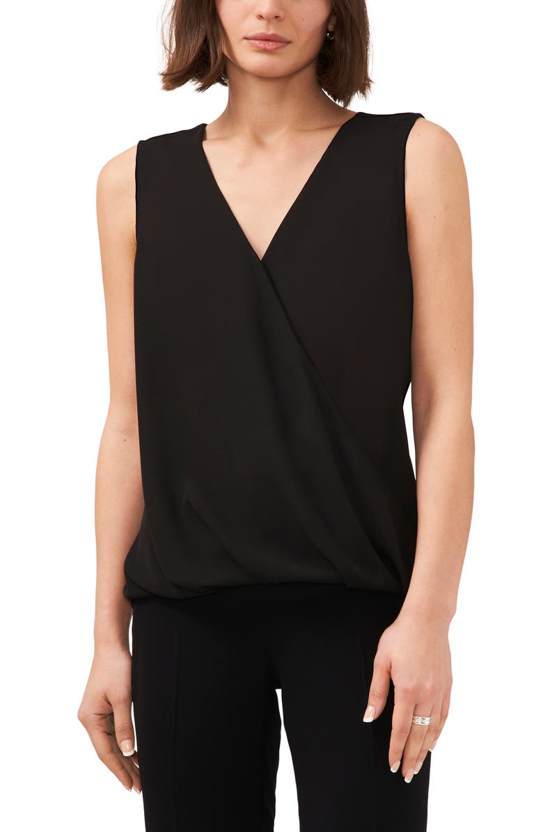Halogen<sup>®</sup> Surplice Sleeveless Top, Main, color, 