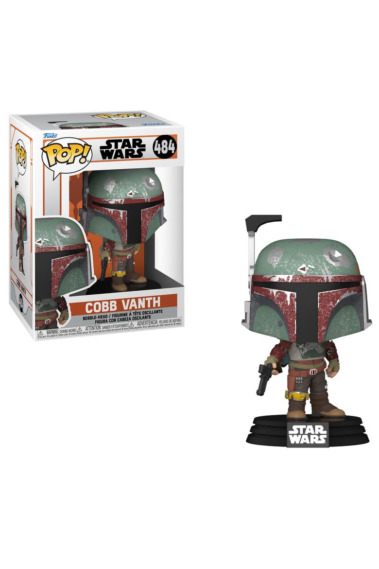 Pop! Star Wars Mandalorian Collectors Set Marshal, Fennec Shand, Alternate, color, Multicolored