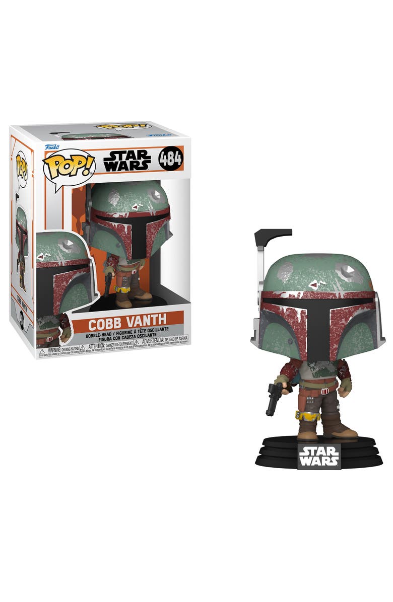 Funko Pop! Star Wars Mandalorian Collectors Set Marshal, Fennec Shand, Alternate, color, Multicolored