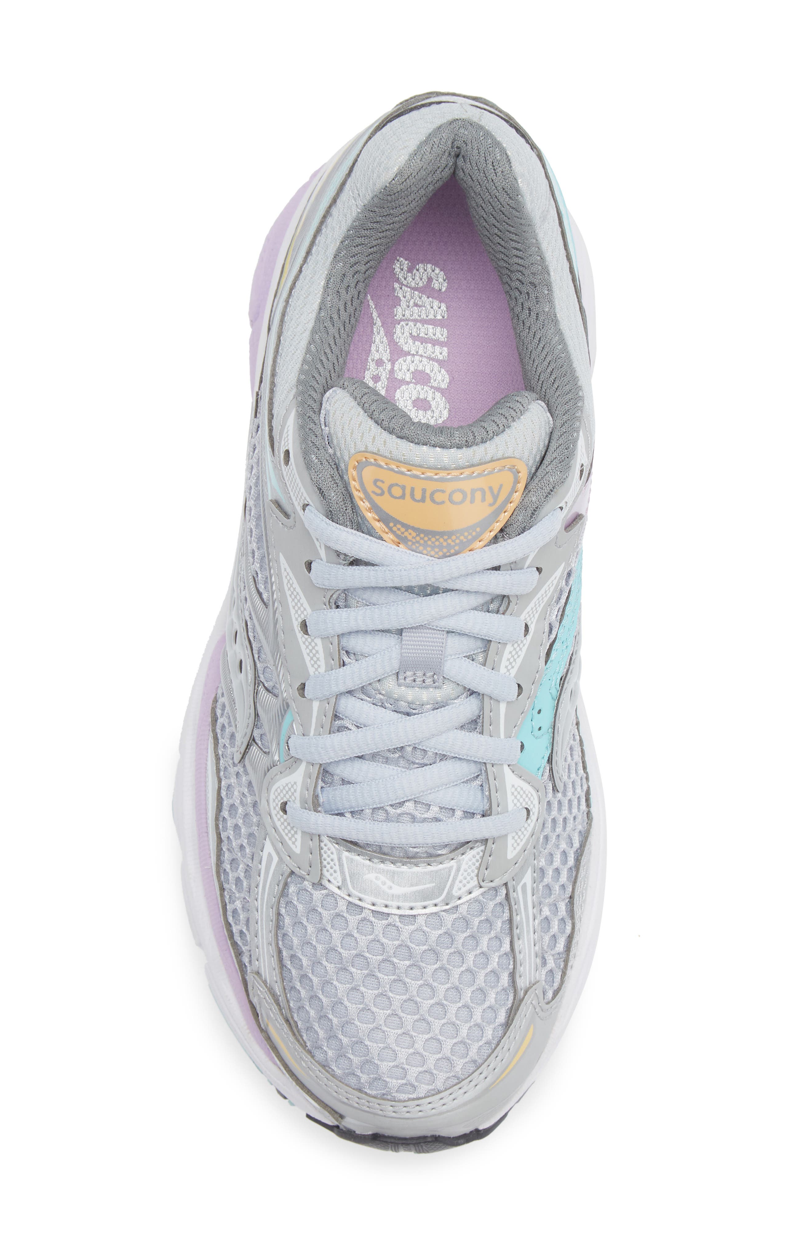 Saucony Gender Inclusive ProGrid Omni 9 Sneaker, Alternate, color, Grey/ Orchid