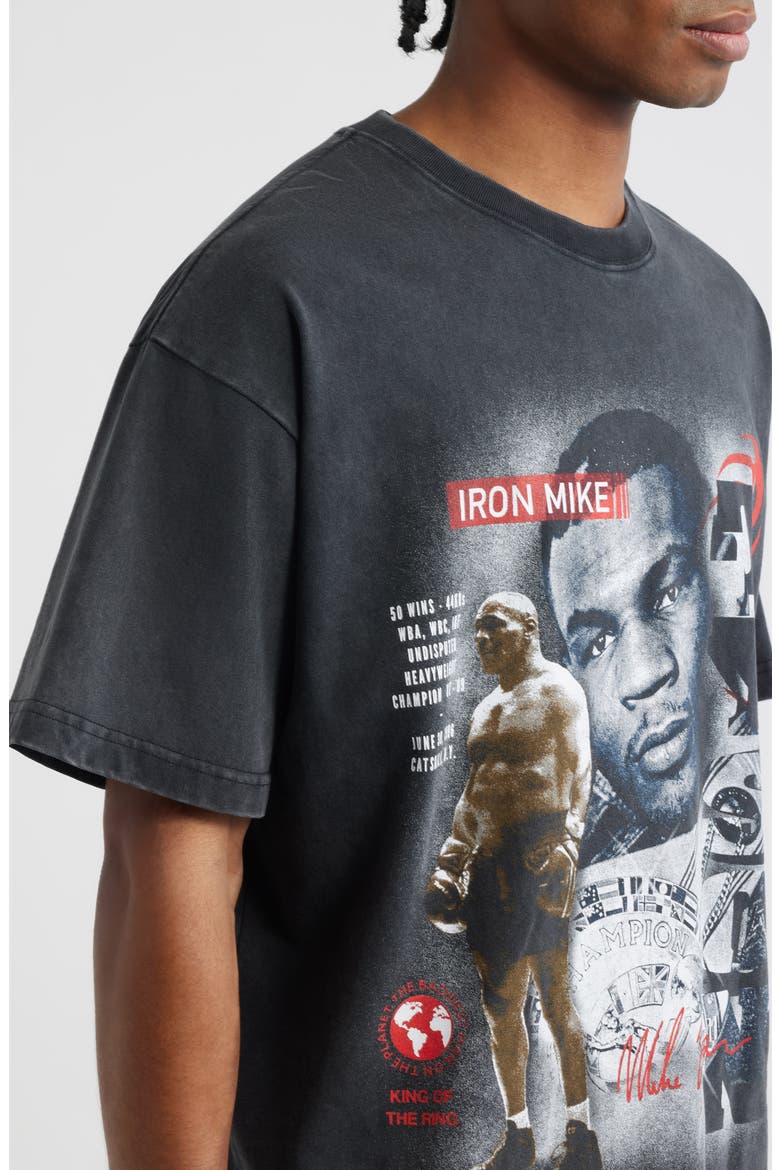 Iron Mike Graphic T-Shirt, Alternate, color, WASHED BLACK