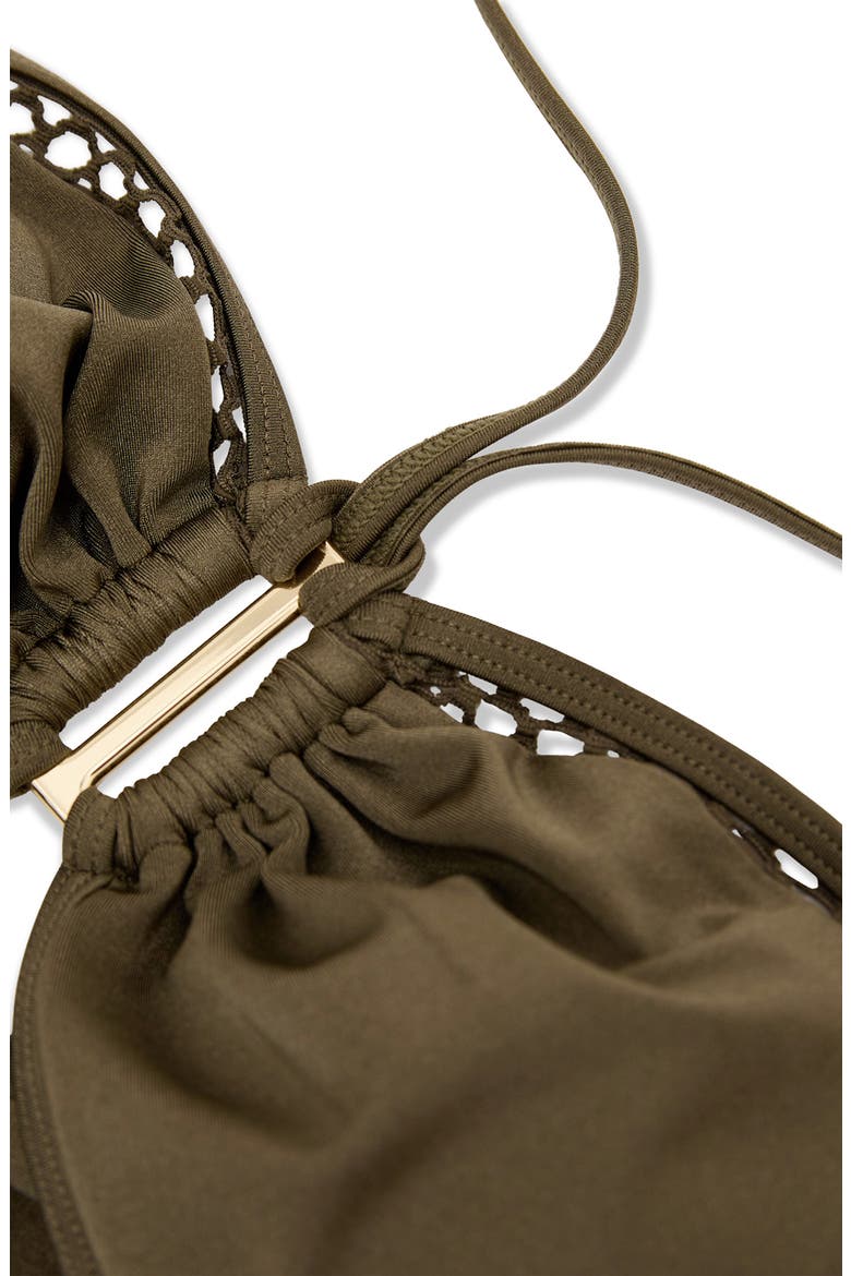 Janina Bikini Top, Alternate, color, KHAKI GREEN