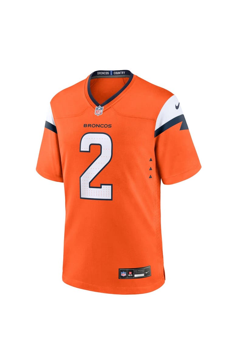 Nike Men's Nike Patrick Surtain II Orange Denver Broncos Mile High Collection Game Jersey, Alternate, color, Orange