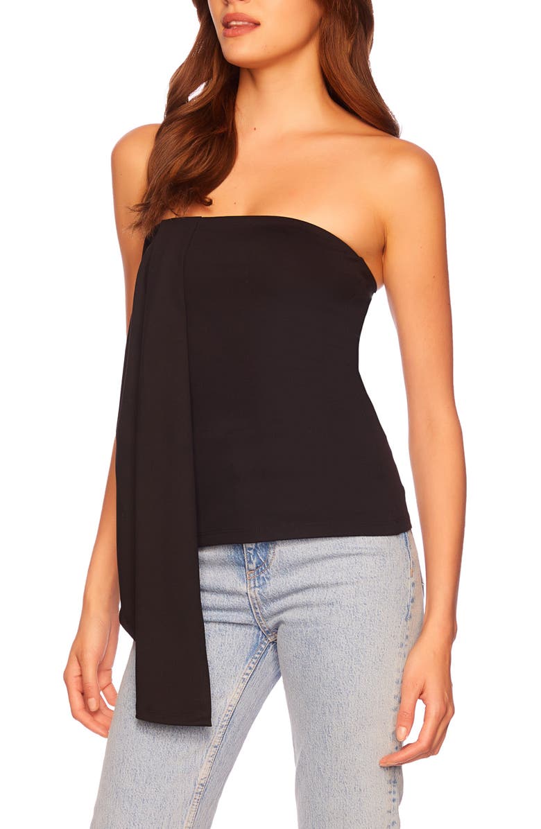 Susana Monaco Front Drape Tube Top, Alternate, color,