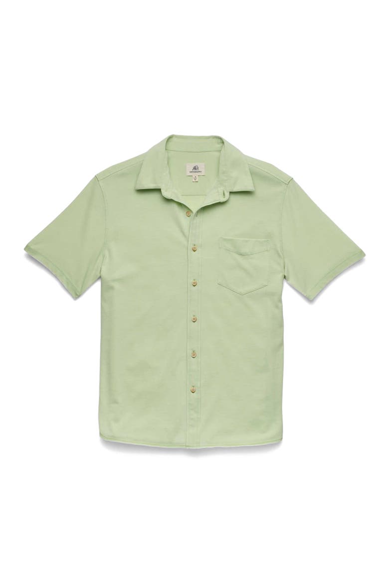 Tony Burnout Knit Shirt, Main, color, Margarita Green